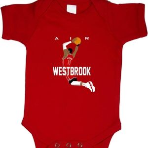 Russell Westbrook Houston Rockets AIR Baby Onesie